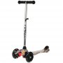 Самокат 3-х колесный "Next" управление наклоном, колеса светятся, принт арт.JP-MG-02B-WTP1_N22