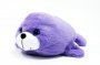 Мягкая игрушка Нерпа сиреневая 30 см
