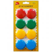 Набор магнитов KWELT для доски 8 шт 40мм К-9364 Набор магнитов KWELT для доски 8 шт 40мм К-9364