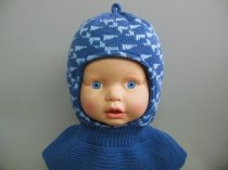 Шапка дет. "Шлем Полюс" с подкладом (трехслойная) 