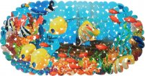 Коврик для ванн FOVERO Морское дно 67*36 см противоскользящий арт.14-106