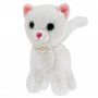 Мягкая игрушка "Мой питомец" Кошка с ожерельем 18 см в сумочке арт.F80083-18X