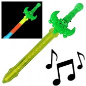 Меч Toys 11*38см пластиковый, светящийся, пакет, европодвес